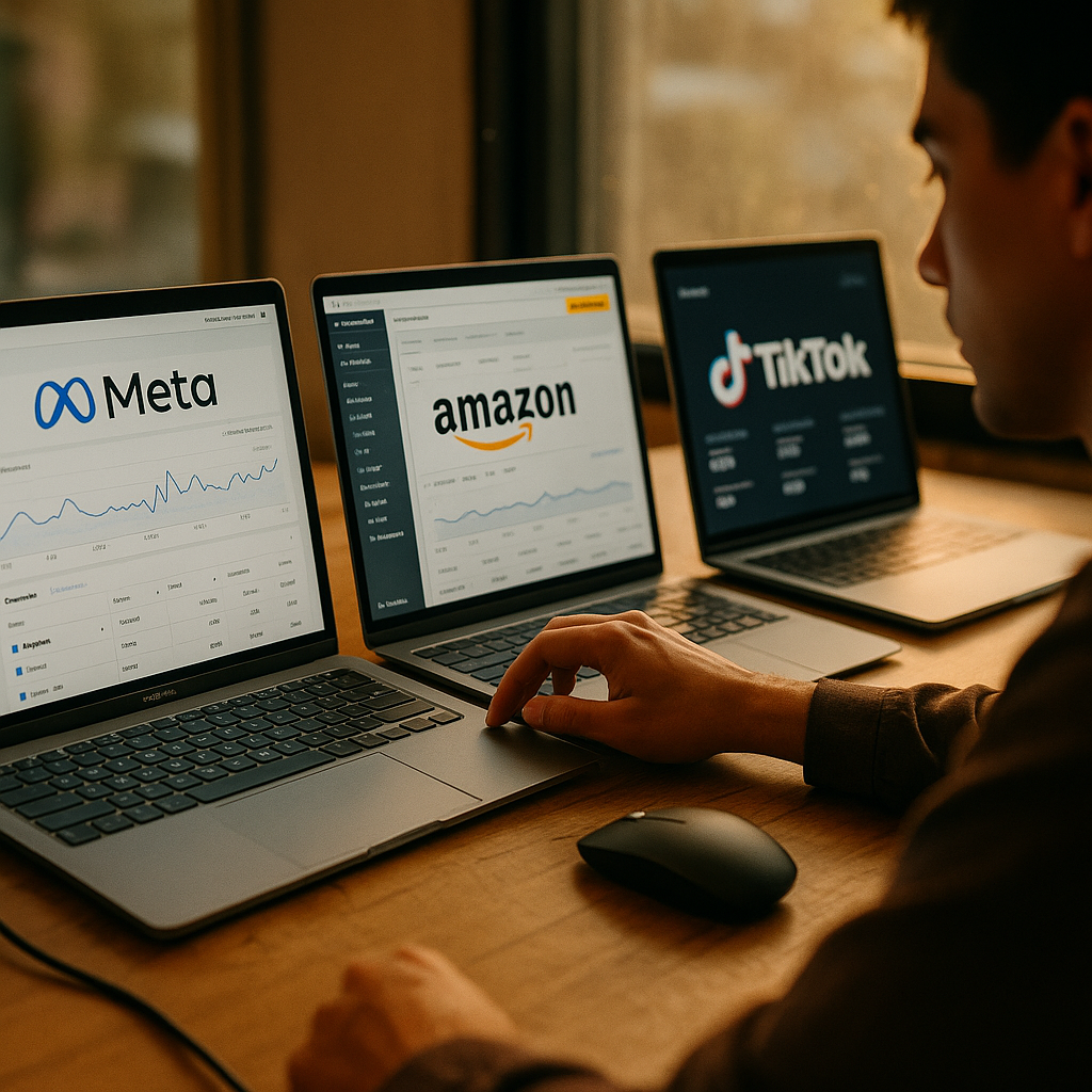 Meta vs Amazon vs TikTok Agentic Media-Buying Platforms Compared