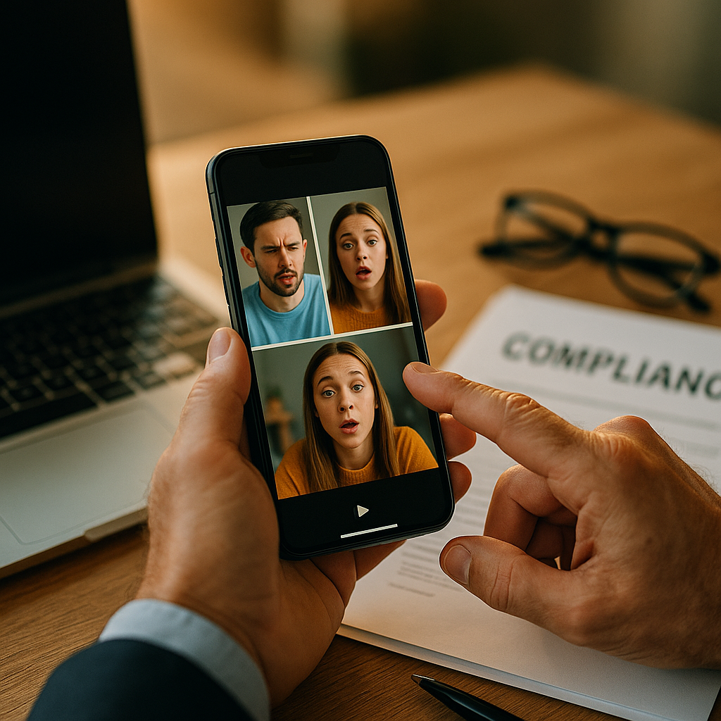 How to Brief Split-Screen Reaction Content That Stays Compliant