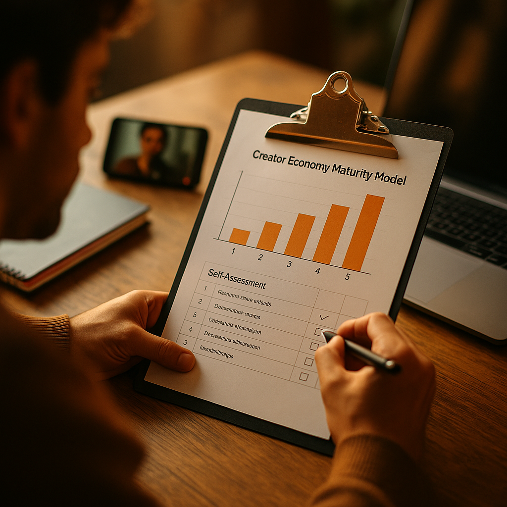 Creator Economy Maturity Model, A 5-Stage Self-Assessment