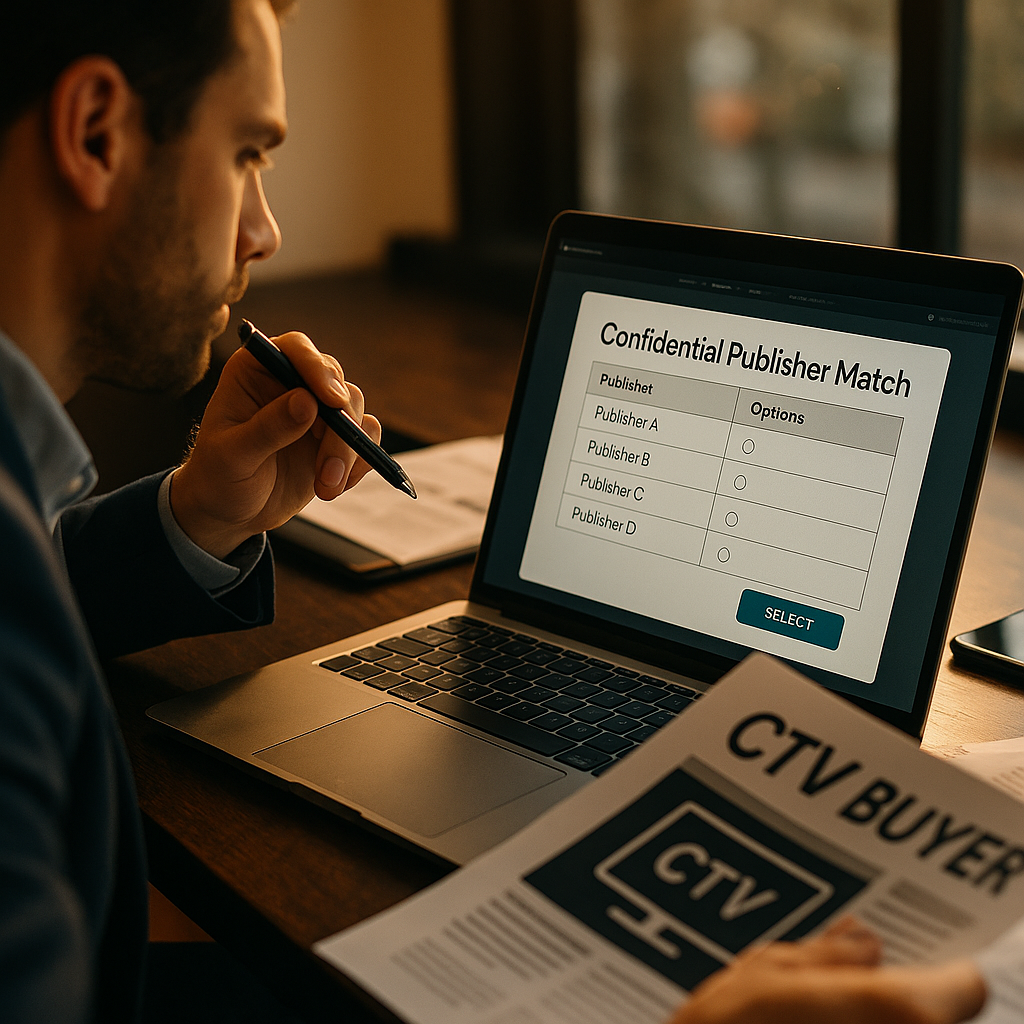 Confidential Publisher Match: A CTV Buyers Guide
