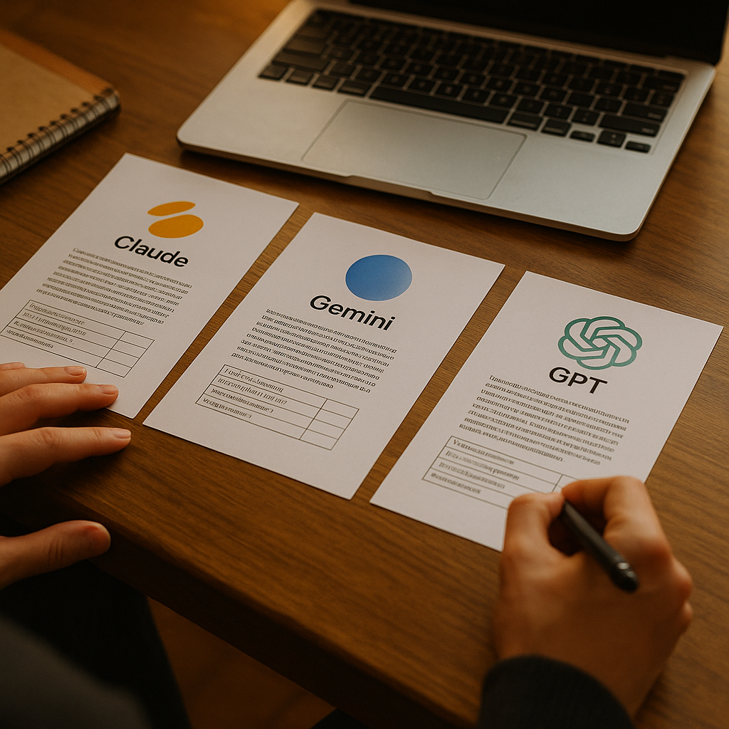 Claude vs Gemini vs GPT: A Brand Voice Scorecard for AI Copy