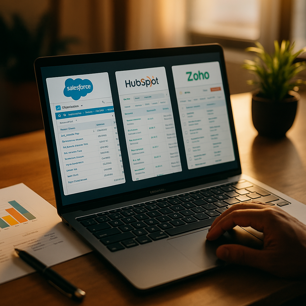 Agentic CRM Claims: Testing Salesforce, HubSpot, and Zoho