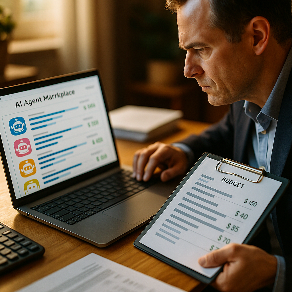 AI Agent Marketplace Vetting: A Budget Access Framework for Brands