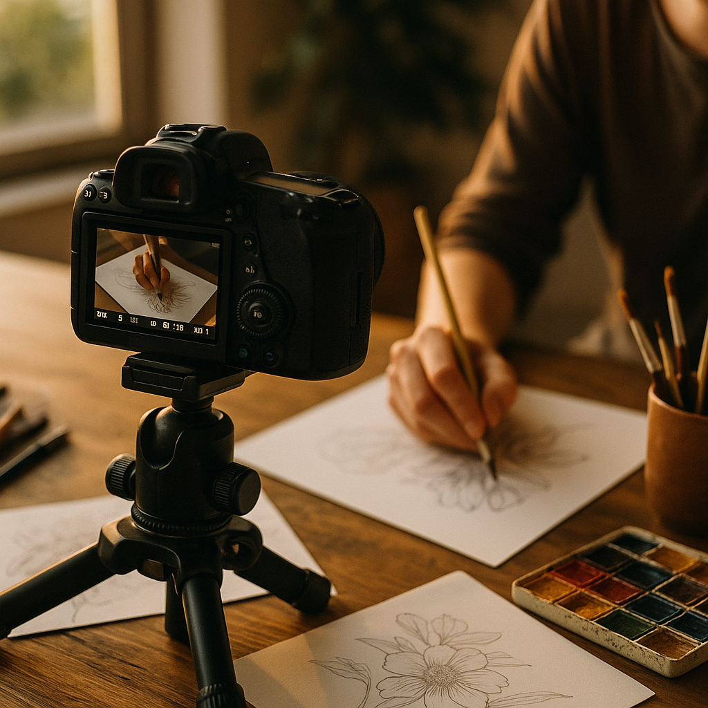 Time-Lapse Process Videos: Briefing Craft Without Faking It