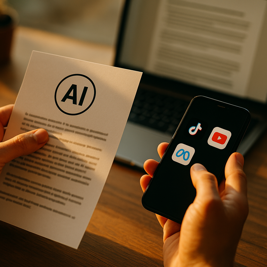 TikTok, YouTube, and Meta AI Labels vs FTC Disclosure Rules