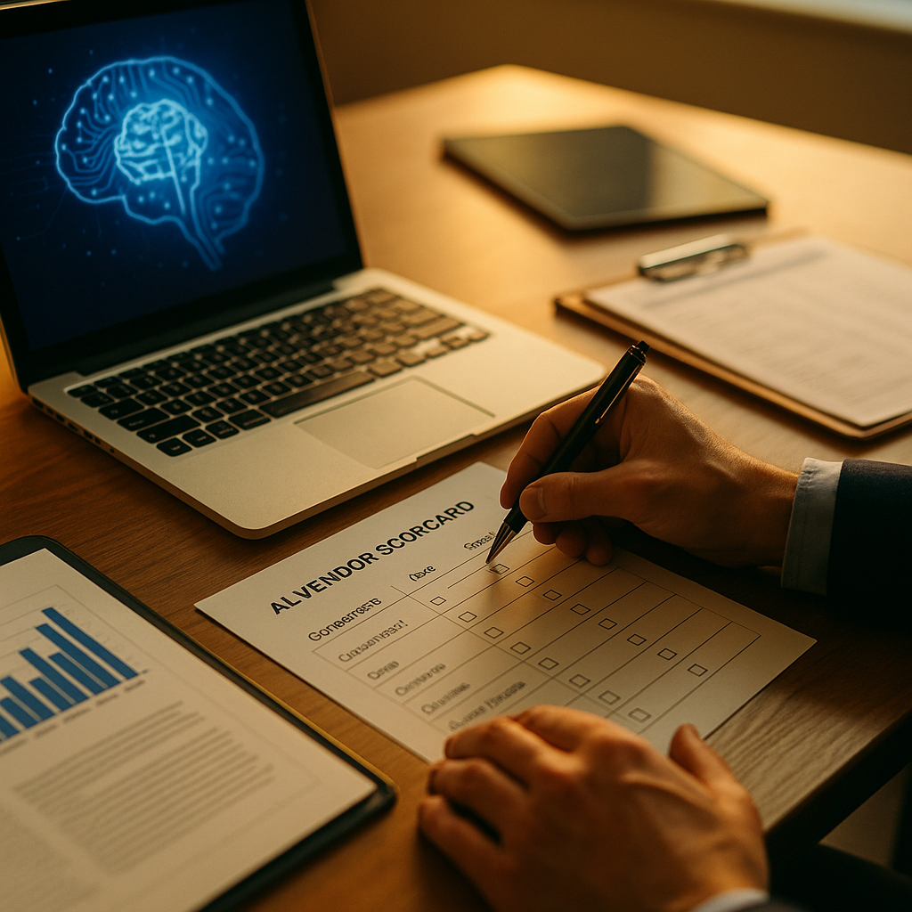 AI Vendor Scorecard: Governance, Data, and Override Controls