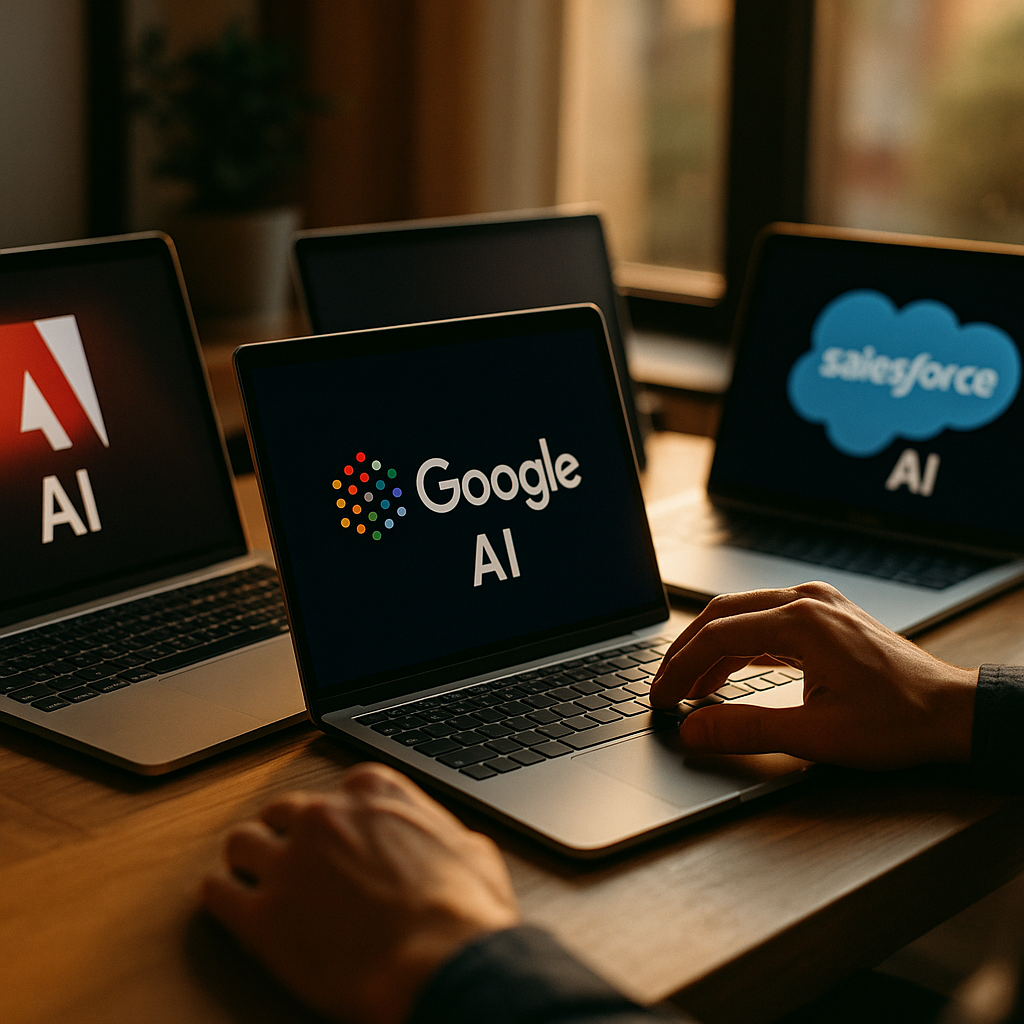 Adobe vs Google vs Salesforce, Picking Your AI Marketing OS