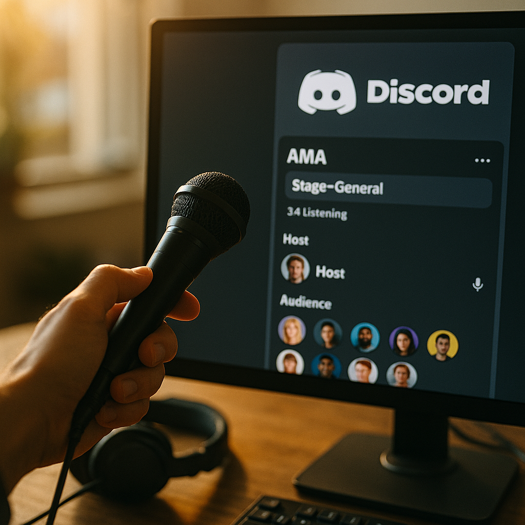 Discord Stage Channel AMAs: A Playbook That Avoids Webinars