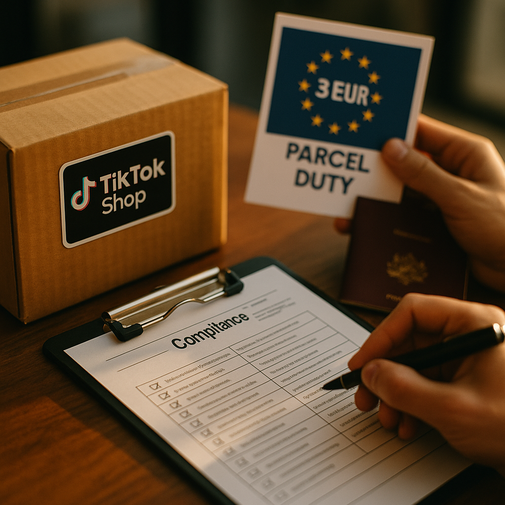 TikTok Shop Compliance Checklist for the EU’s 3 Euro Parcel Duty