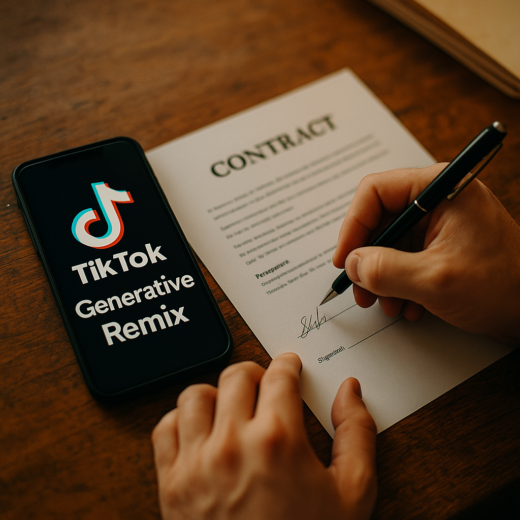 TikTok Generative Remix: The Creator Contract Clause You Need