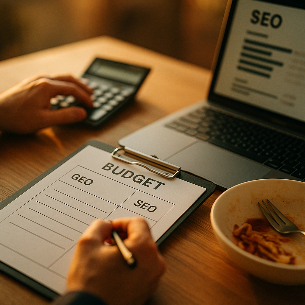 GEO Budget Needs Its Own Line Item, Not SEO Leftovers