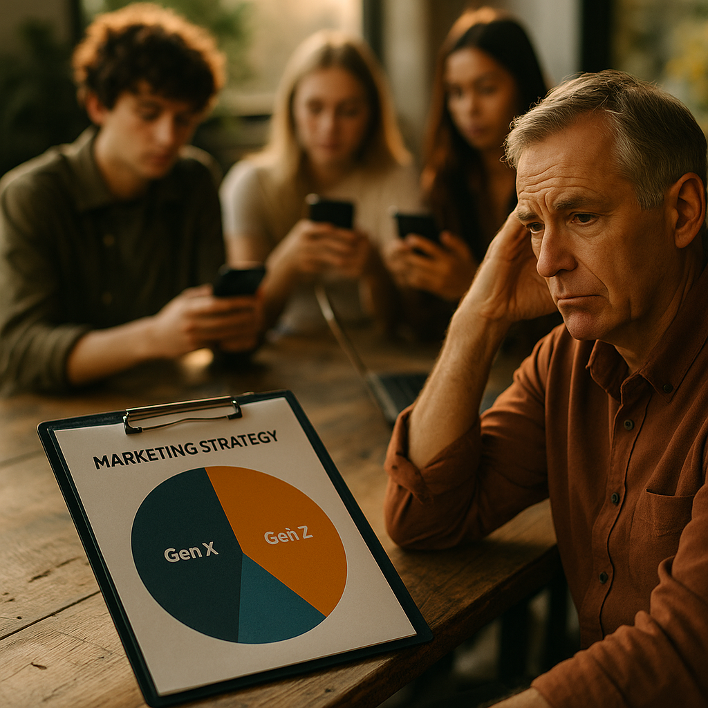 Gen X Marketing Blind Spot, Brands Chase Gen Z Instead
