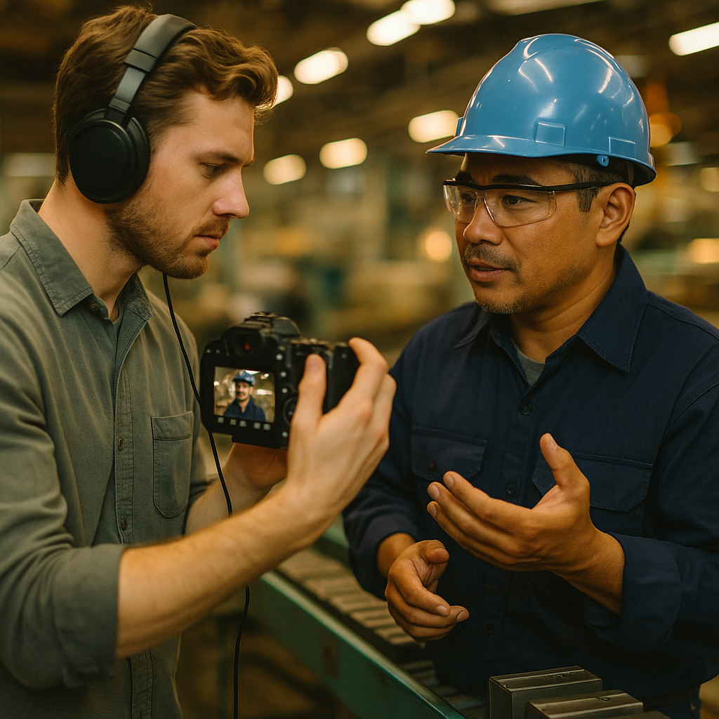Factory Walkthrough Briefs, Building Trust Through Creators