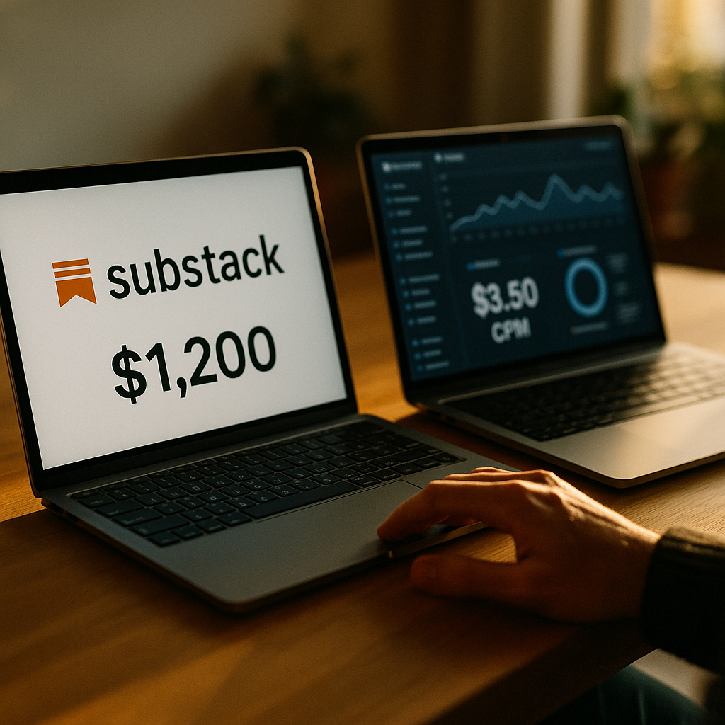 Substack Sponsorship vs Paid Social CPM, The Real ROI