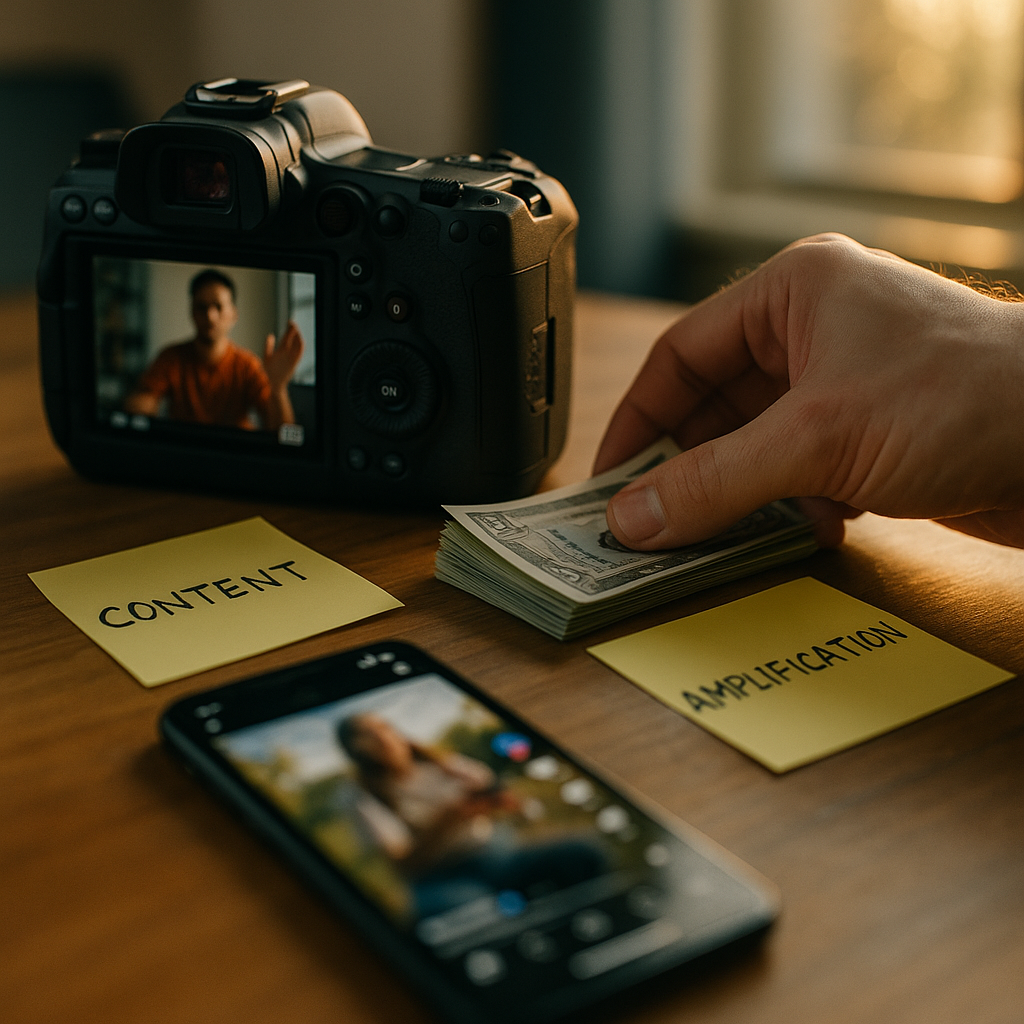 Creator Budget Sequencing: Shift to Amplification-First