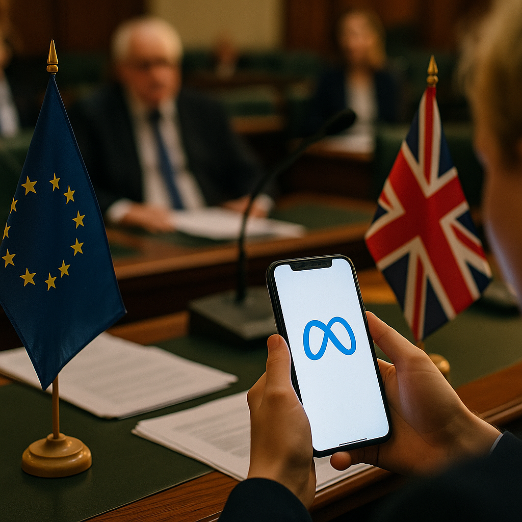 EU Meta Crackdown and UK Under-16 Ban Rewrite Algorithm Rules