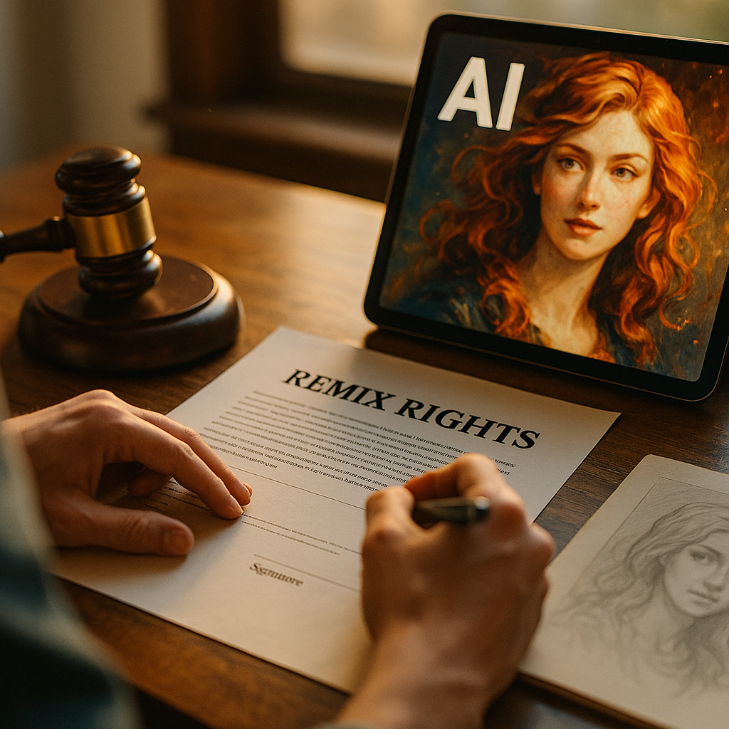 AI Remix Rights: The Creator Contract Clause You Need Now
