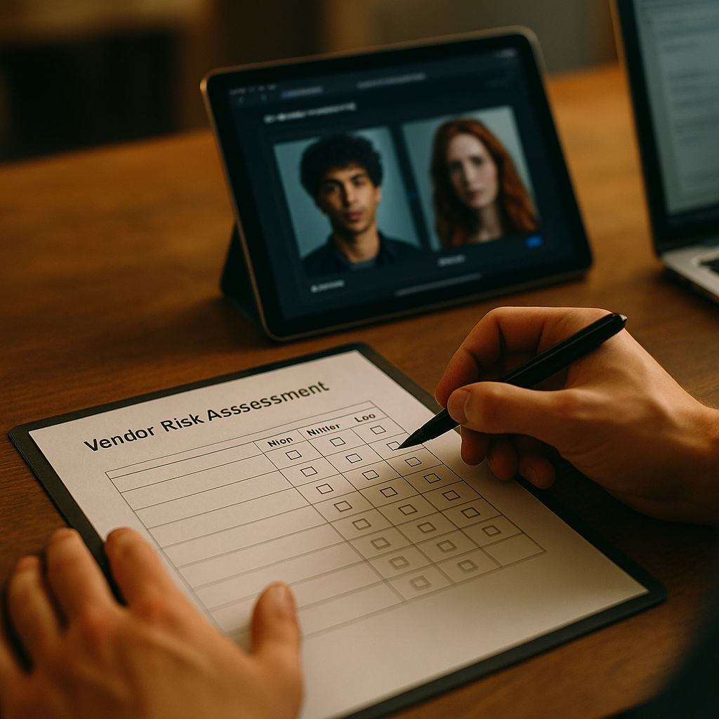 Vendor Risk Assessment Template for AI Creator-Matching Platforms
