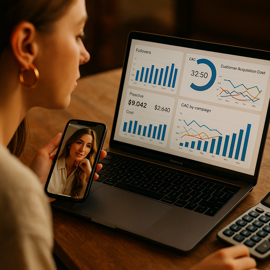 Influencer Dashboards That Track CAC, Not Vanity Metrics