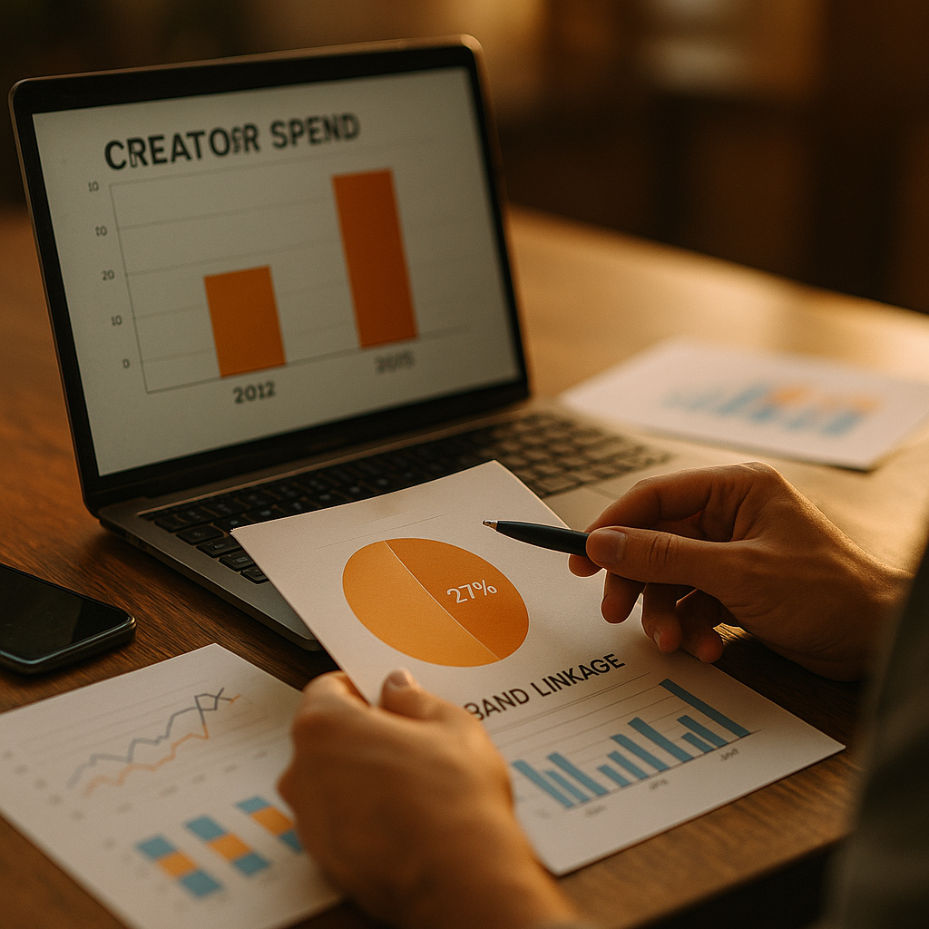 Creator Spend Up 61%, Brand Linkage Stuck at 27%: Why