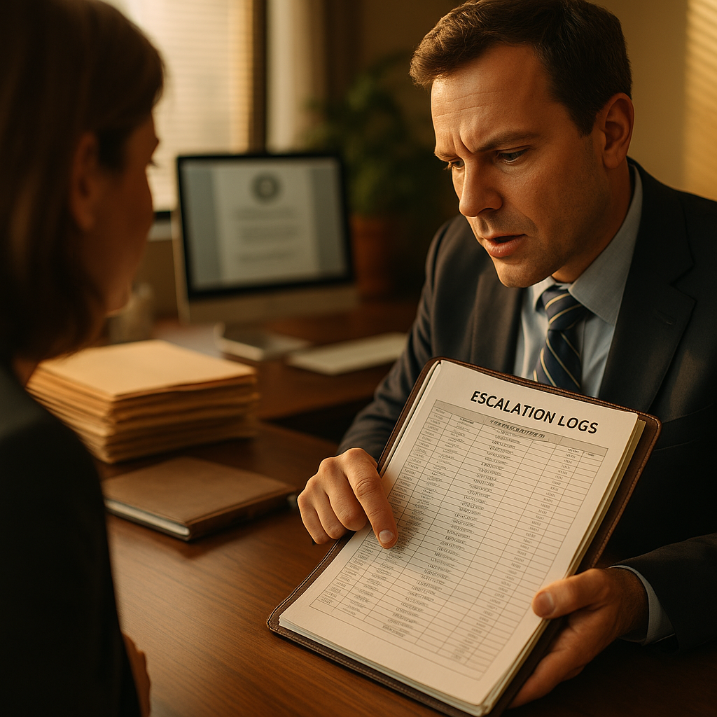 FTC-Compliant Escalation Logs Stop NAD Referrals Cold