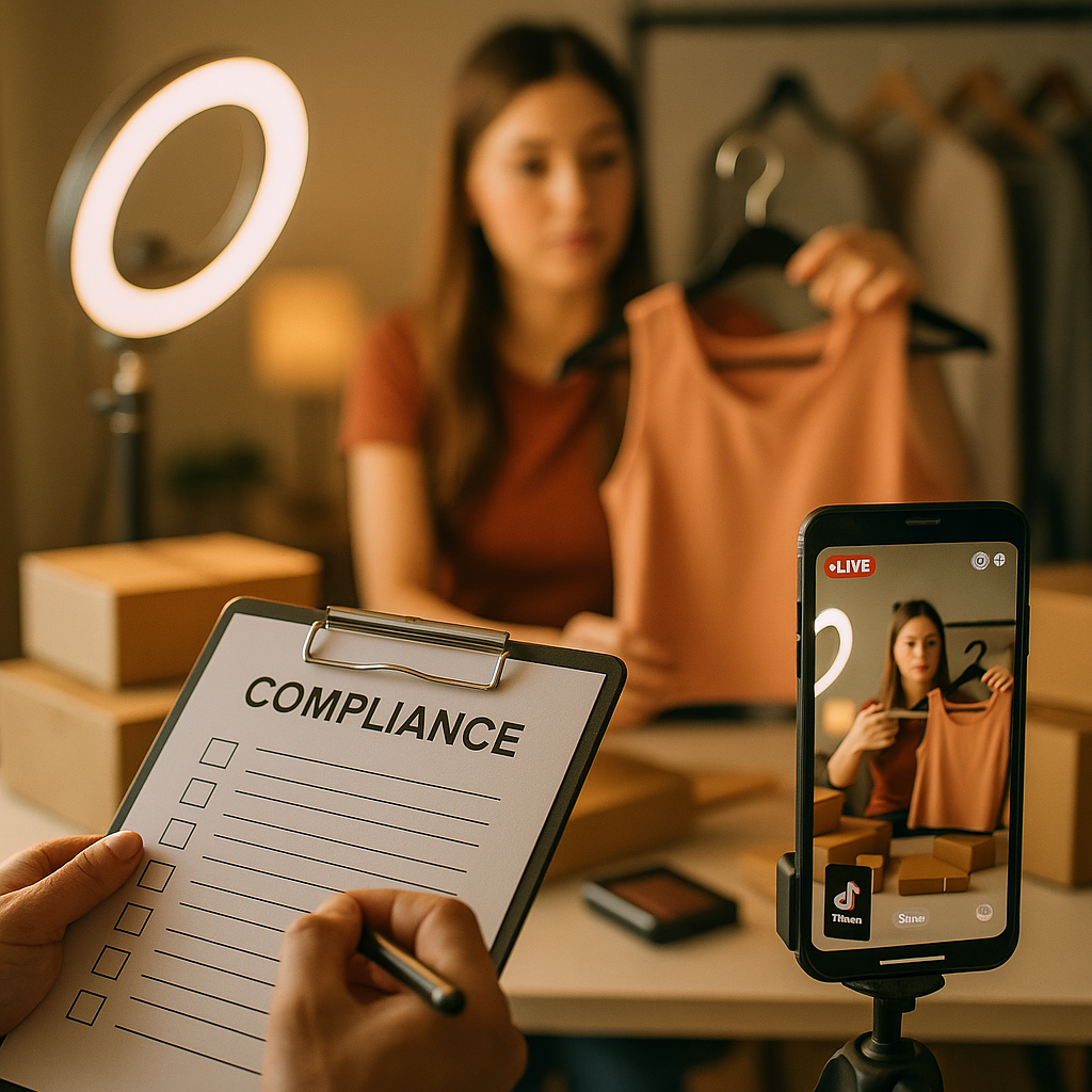 TikTok Shop Livestream Compliance Audit for FTC Risk