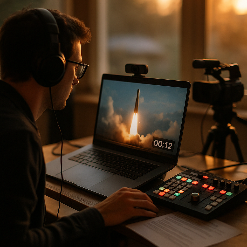 Countdown-to-Launch Livestreams: The Four-Act Structure Guide
