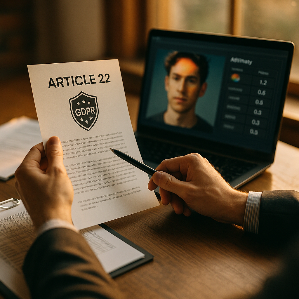 GDPR Article 22 Audit: Fix AI Creator Affinity Scoring Risk