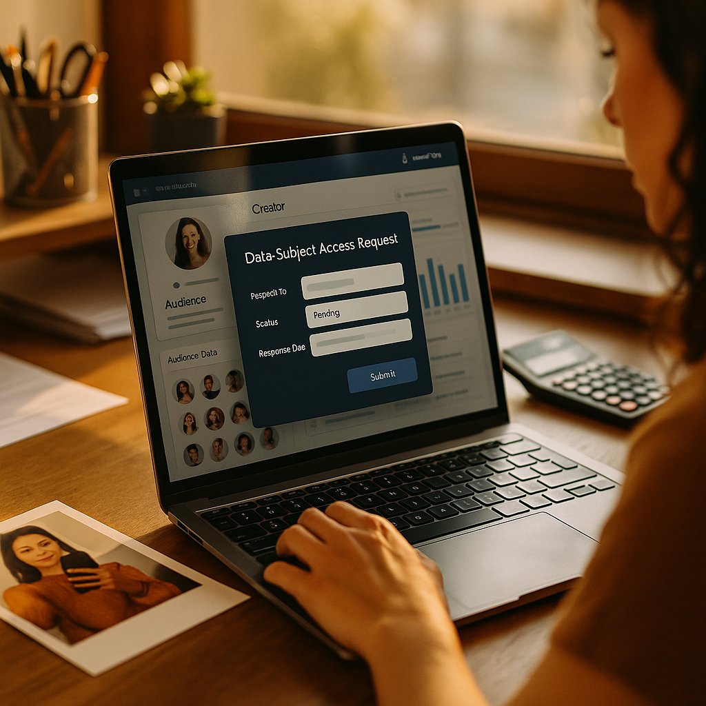 DSAR Workflow for Creator Audience Data in Brand CRMs