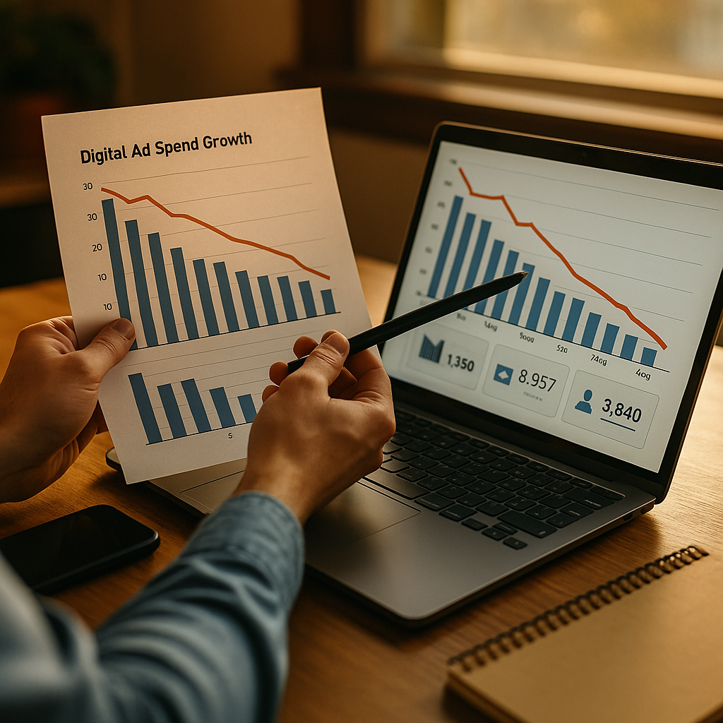 Digital Ad Spend Growth Is Slowing: Rebuild Your Channel Plan