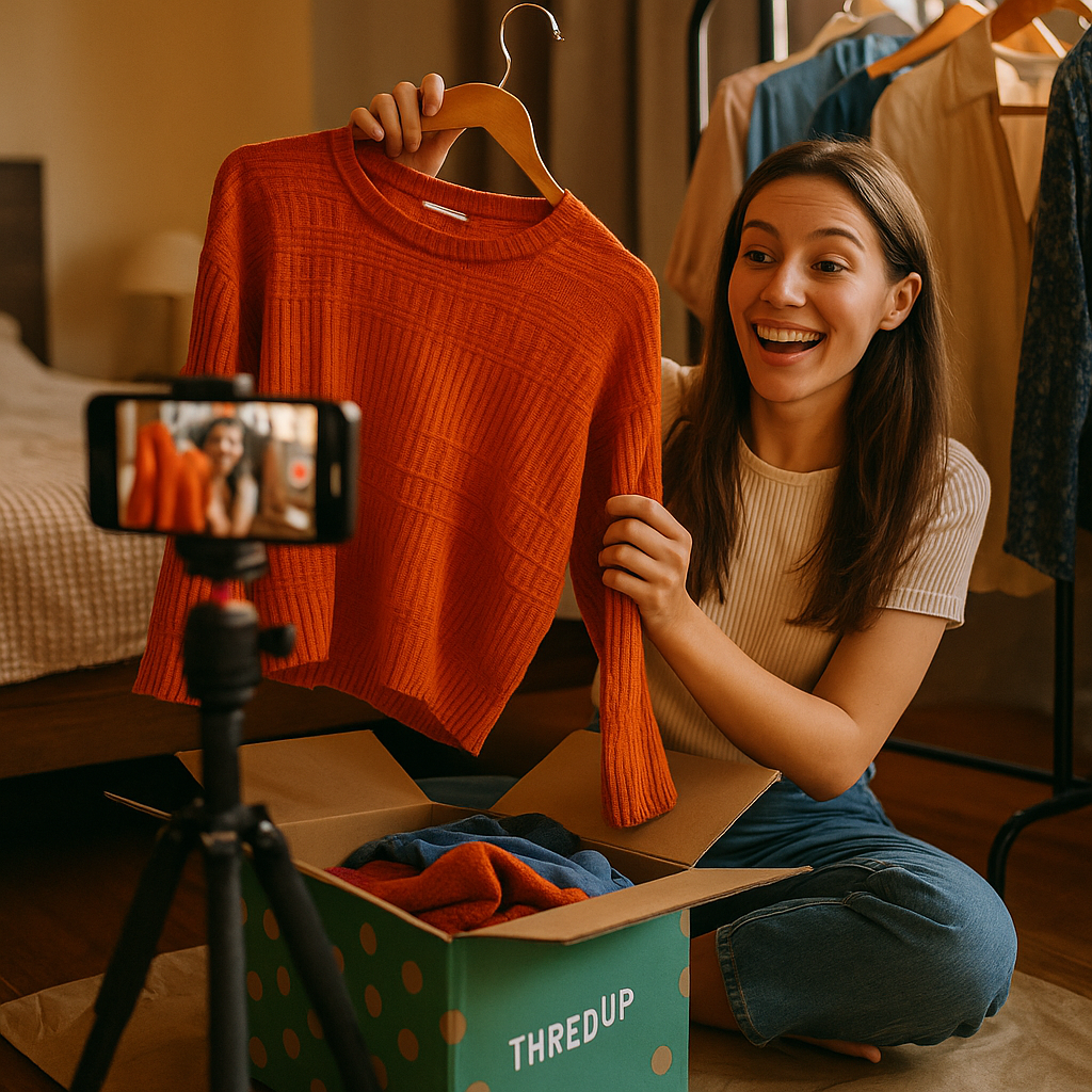 ThredUp Nano-Creator Resale Hauls Beat Paid Social on CPA