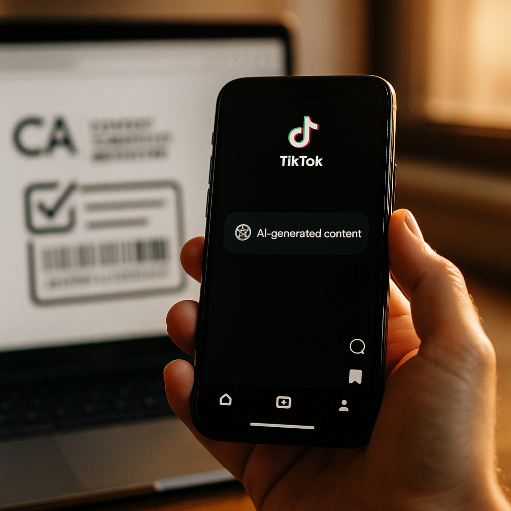 TikTok AI Content Tags: C2PA Compliance Guide for Brands