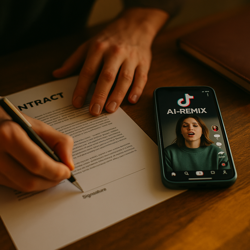TikTok AI Remix Contract Clauses Brands Need Now