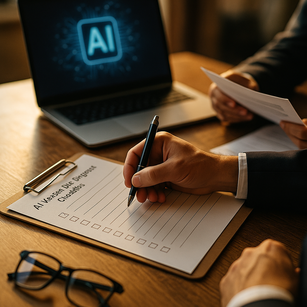 AI Vendor Due-Diligence Checklist Before Granting Budget Authority