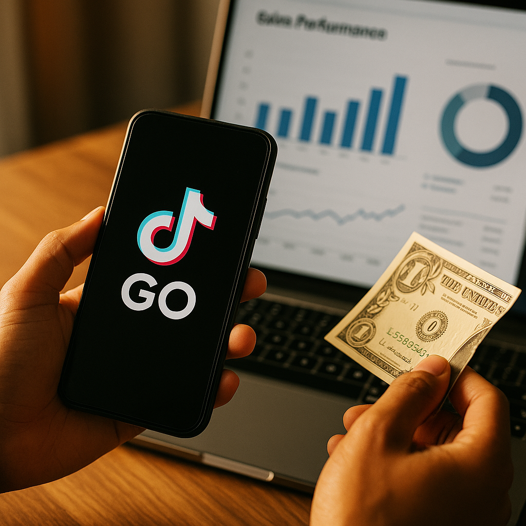 TikTok Go Ties Creator Pay to Sales, Not Followers