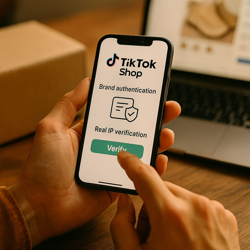 TikTok Shop Real IP Verification, What Brands Must Know