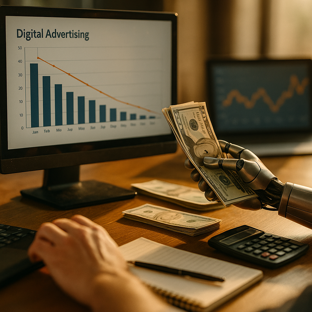 Digital Ad Spend Growth Slows as AI Efficiency Eats Budgets
