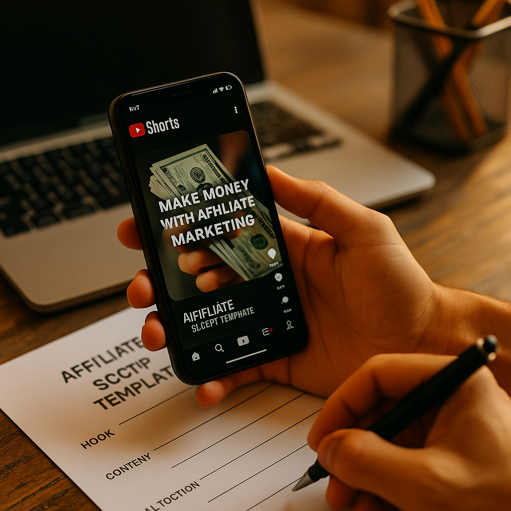 YouTube Shorts Affiliate Playbook, Brief Template That Converts