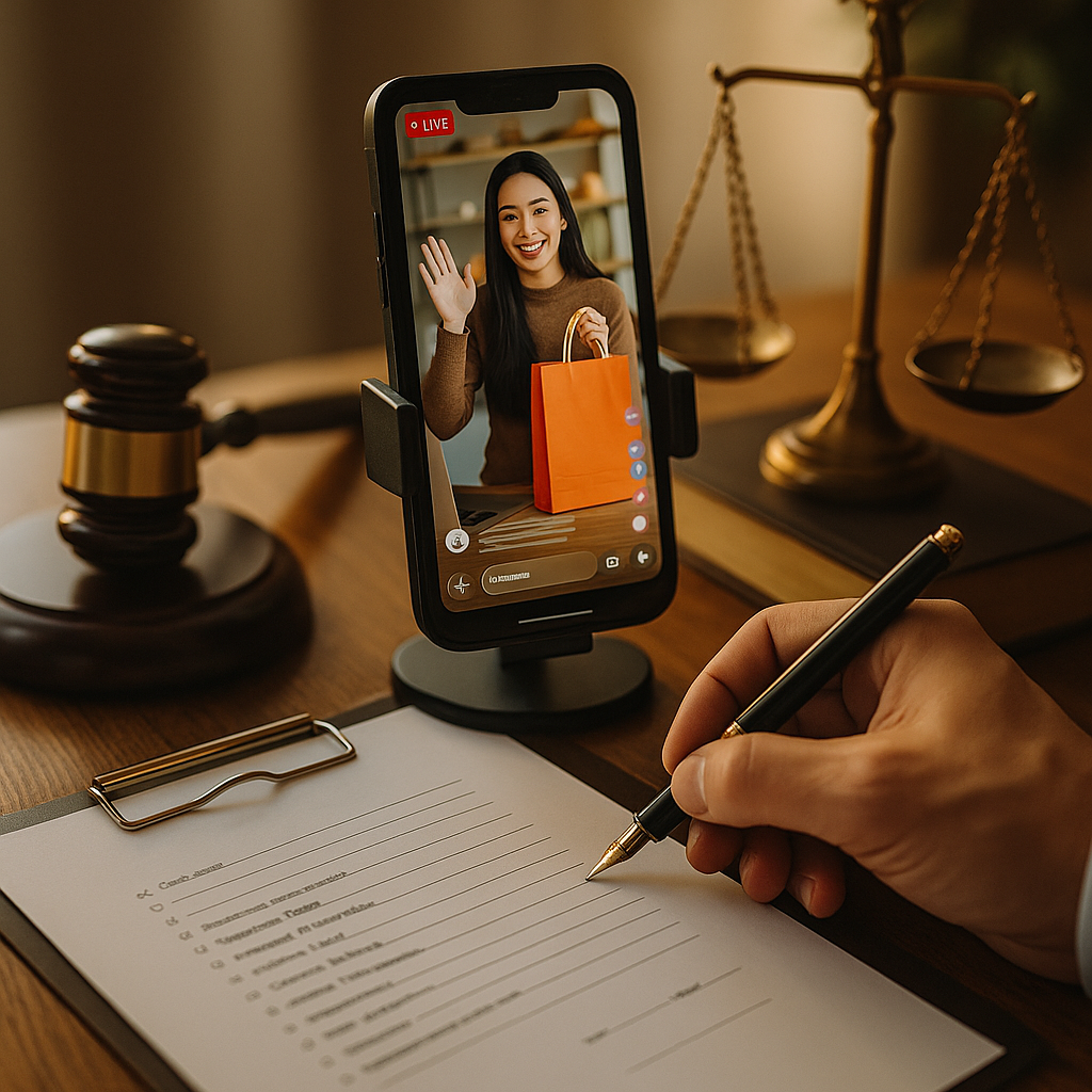 Livestream Commerce Legal Sign-Off Checklist That Works