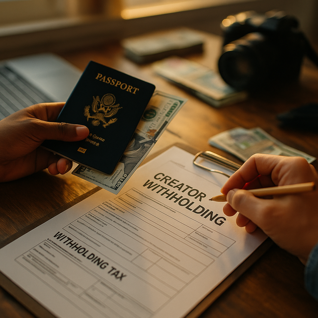 Cross-Border Creator Tax Withholding Checklist for Brands