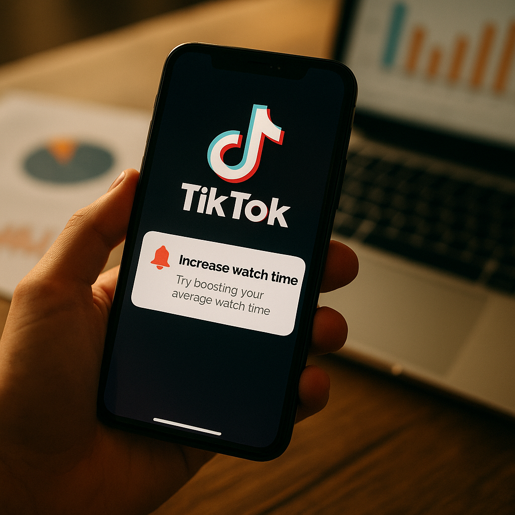 TikTok Watch-Time Notification System: A Brands Guide