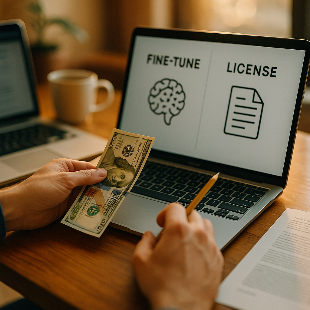 Fine-Tune vs License, The Real Cost Model for Marketing LLMs