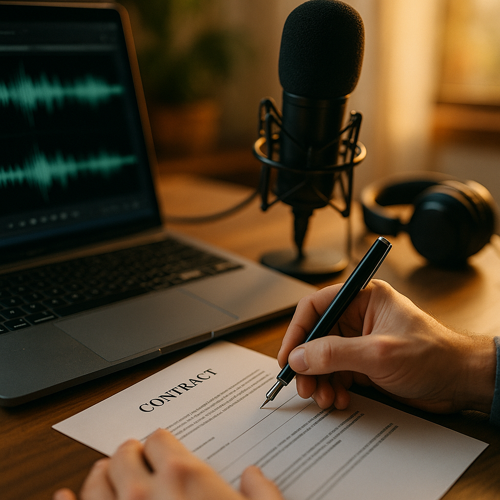 AI Voice Clone Clause Template for Creator Dubbing Contracts