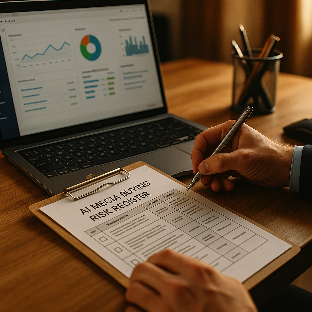 AI Media-Buying Risk Register Entry: A Practical Framework