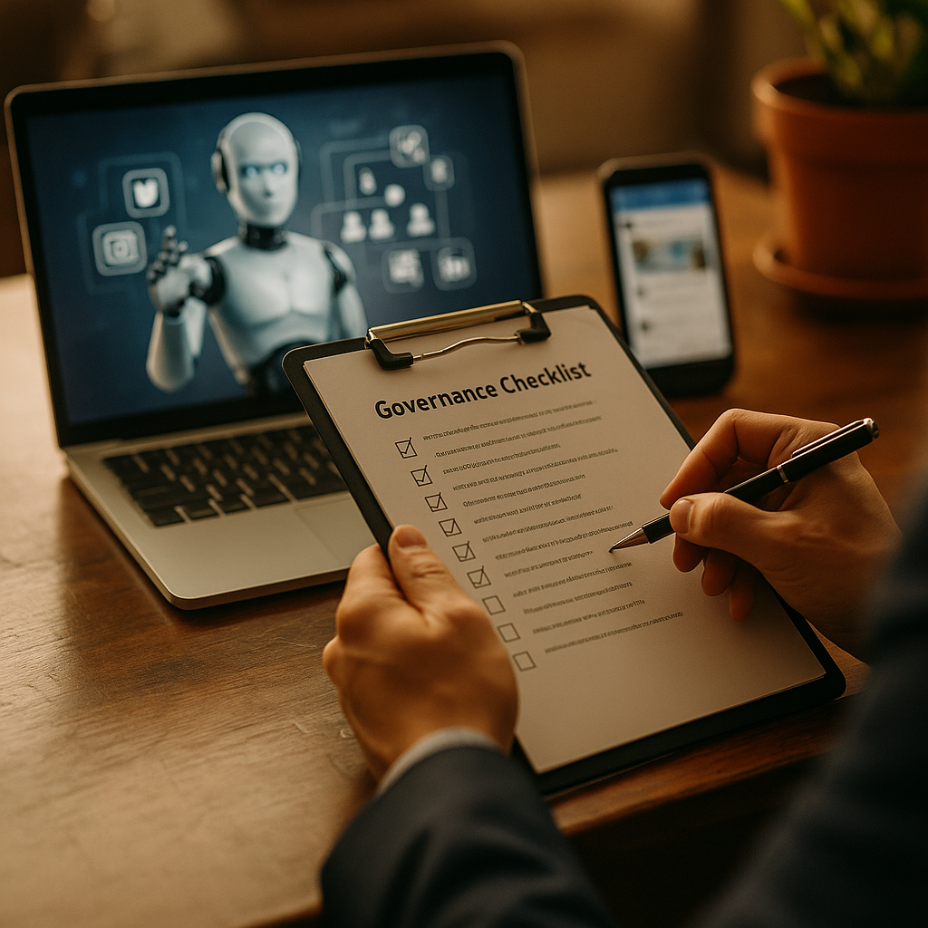 AI Social Posting Agents: A Governance Checklist for Brands