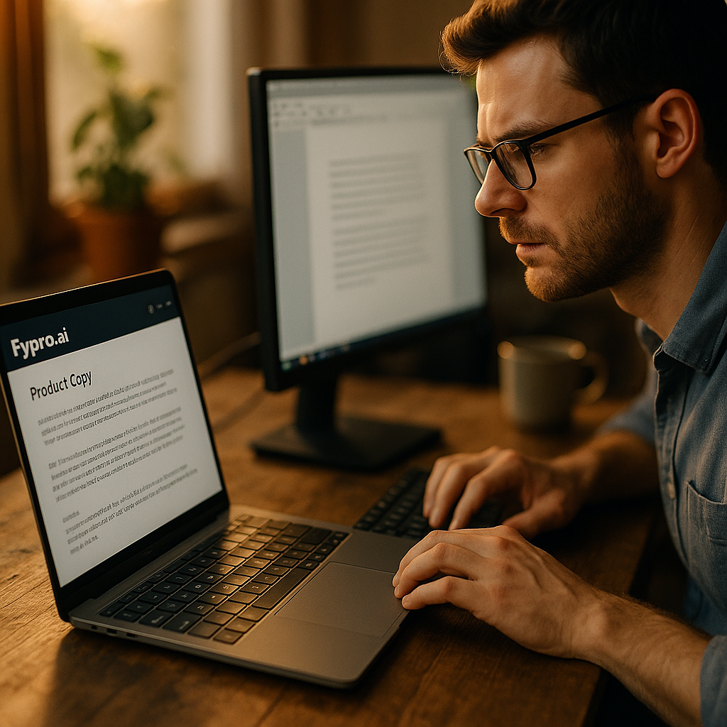 Fypro.ai Product Copy Tested: Does AI Beat Human Writers