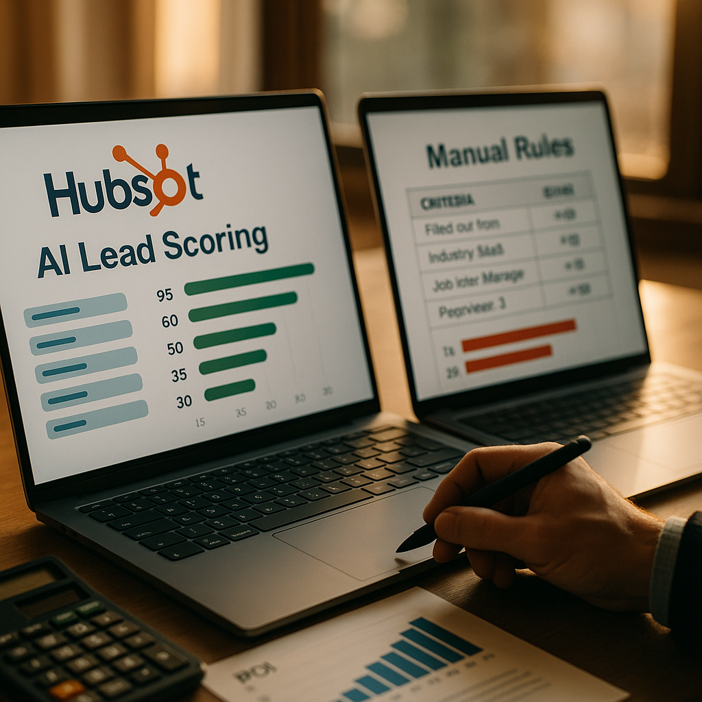 HubSpot AI Lead Scoring vs Manual Rules, an ROI Evaluation