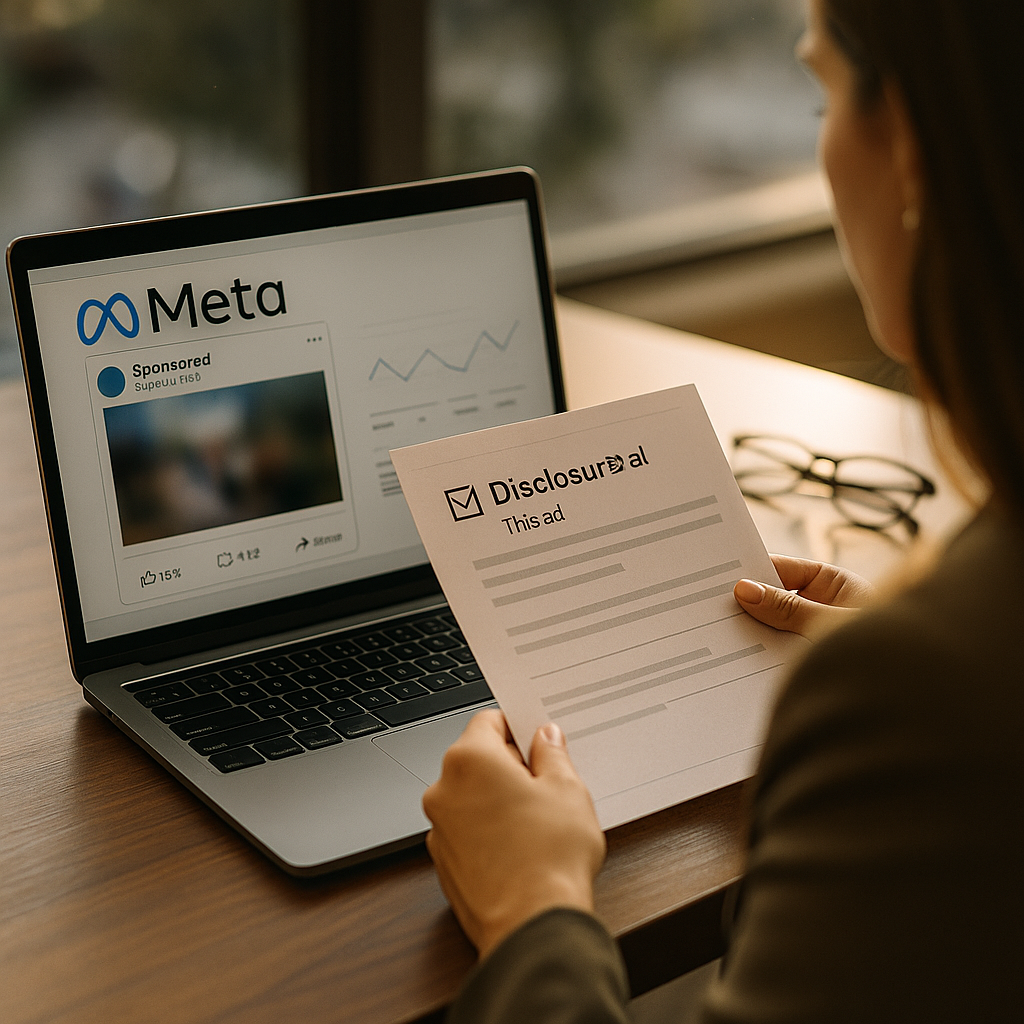 Meta AI Ad Disclosure Mandate: A Brand Compliance Workflow