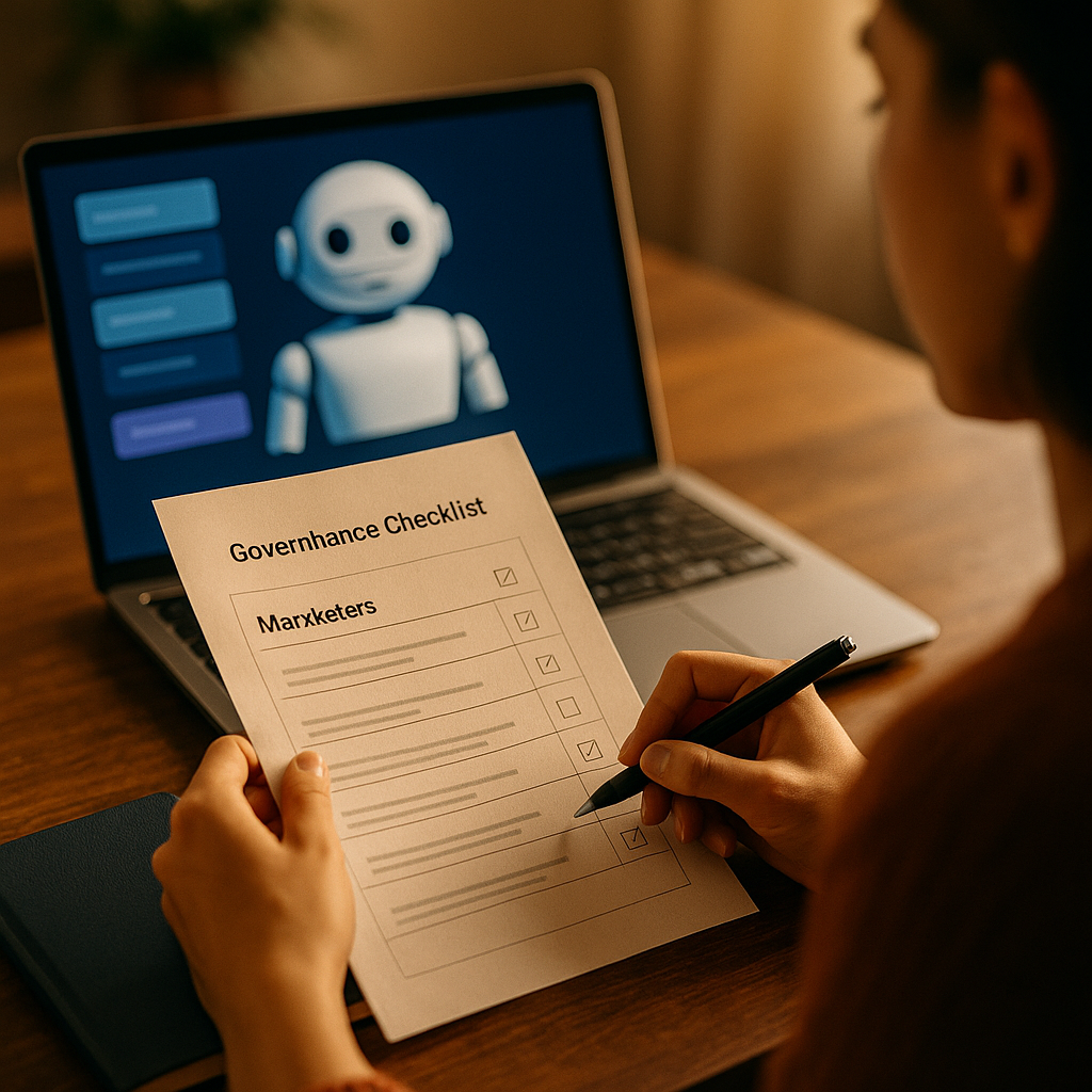 No-Code AI Agent Platforms, A Governance Checklist for Marketers