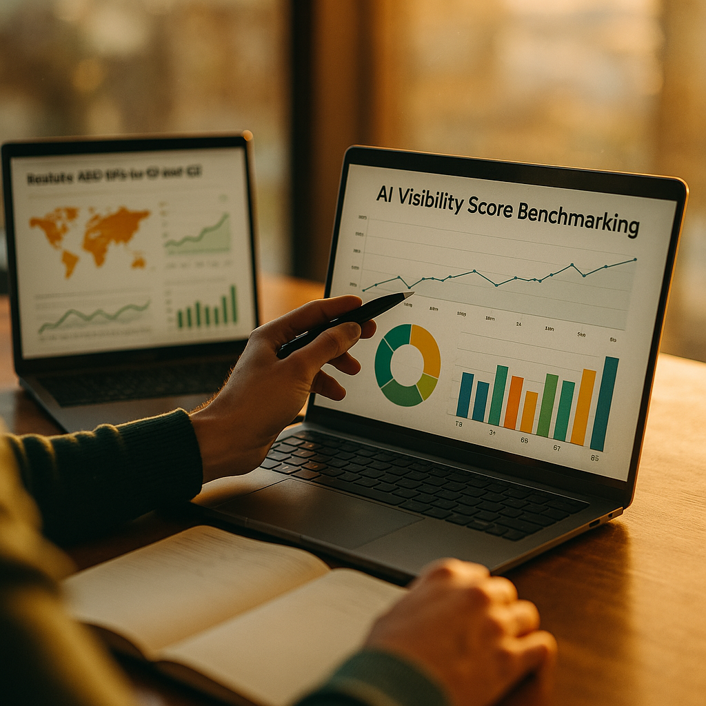 AI Visibility Score Benchmarking, Realistic GEO KPIs for Q1 and Q2
